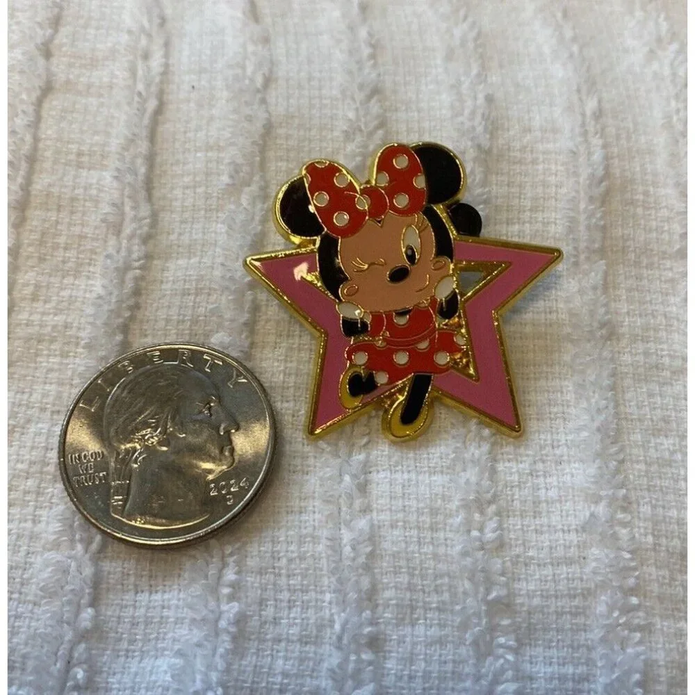 Disney Trading Pin Hidden Mickey Minnie Mouse Star